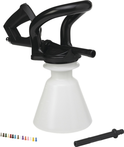 Pulverizator ergonomic cu jet spuma 2.5 L, verde - Vikan alb 