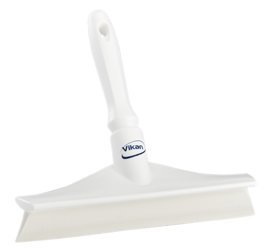 Racleta Ultra Hygiene cu maner mic 245 mm, roz - Vikan alb 