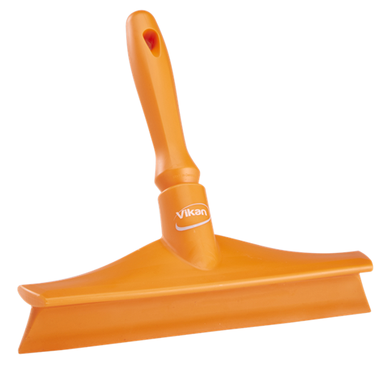 Racleta Ultra Hygiene cu maner mic 245 mm, roz - Vikan portocalie 
