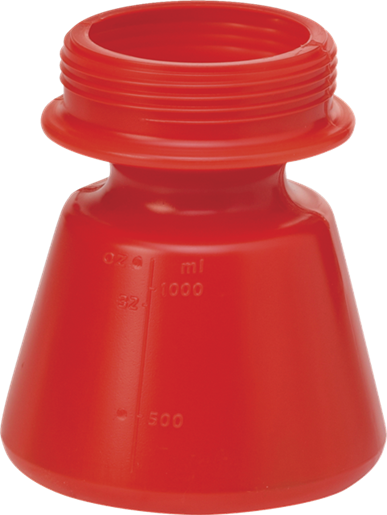 Recipient pentru pulverizator cu spuma 1.4L, verde - Vikan rosu 