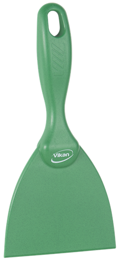 Scraper 102 mm, metal detectabil, verde - Vikan
