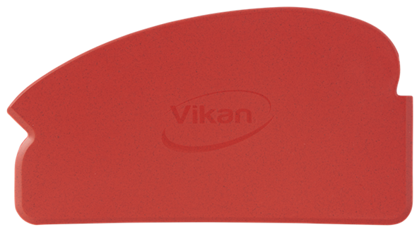 Scraper flexibil 165 mm, metal detectabil, verde - Vikan rosu 