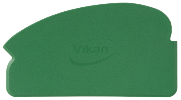 Scraper flexibil 165 mm, metal detectabil, verde - Vikan