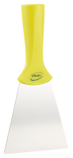 Scraper lamela inox cu filet 100 mm, roz - Vikan galben 