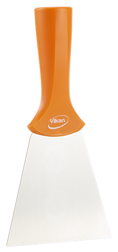 Scraper lamela inox cu filet 100 mm, roz - Vikan portocalie 