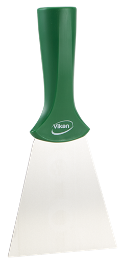 Scraper lamela inox cu filet 100 mm, roz - Vikan verde 