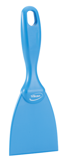 Scraper 75 mm, metal detectabil, verde - Vikan albastru 