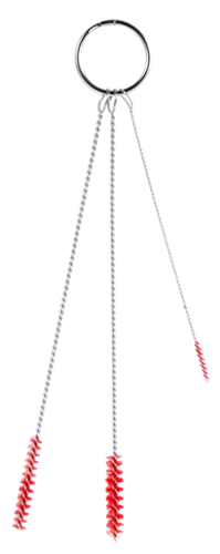 Set perii (3 buc/set) Ø2,Ø5, Ø6 mm, peri moi, albastre - Vikan rosu 