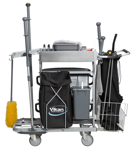 Sistem de curatenie pentru grupuri sanitare, 40 cm - Vikan