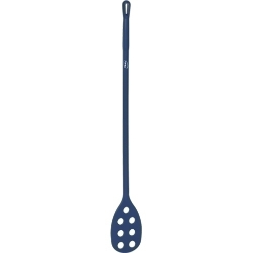 Spatula cu gauri metal detectabila Ø31 mm, 1200 mm, albastru inchis - Vikan