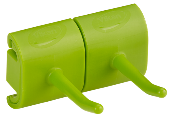 Suport perete (carlig) Hygienic 2 produse 82 mm, roz - Vikan lime 