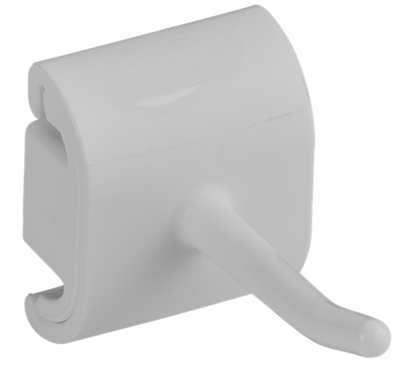 Suport perete (carlig) Hygienic 1 produs 41,5 mm, roz - Vikan alb 