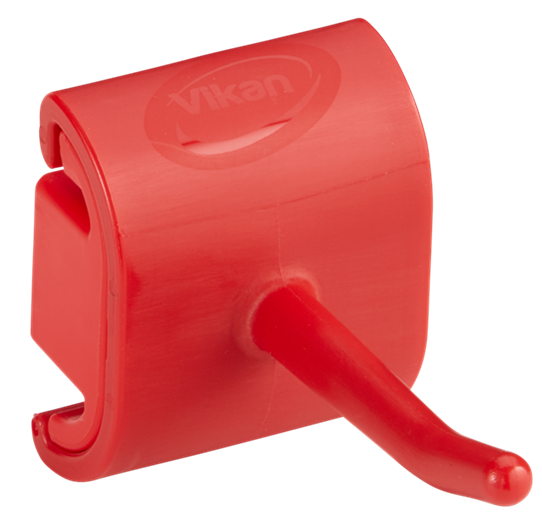 Suport perete (carlig) Hygienic 1 produs 41,5 mm, roz - Vikan rosu 