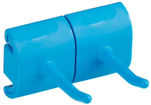 Suport perete (carlig) Hygienic 2 produse 82 mm, roz - Vikan albastru 