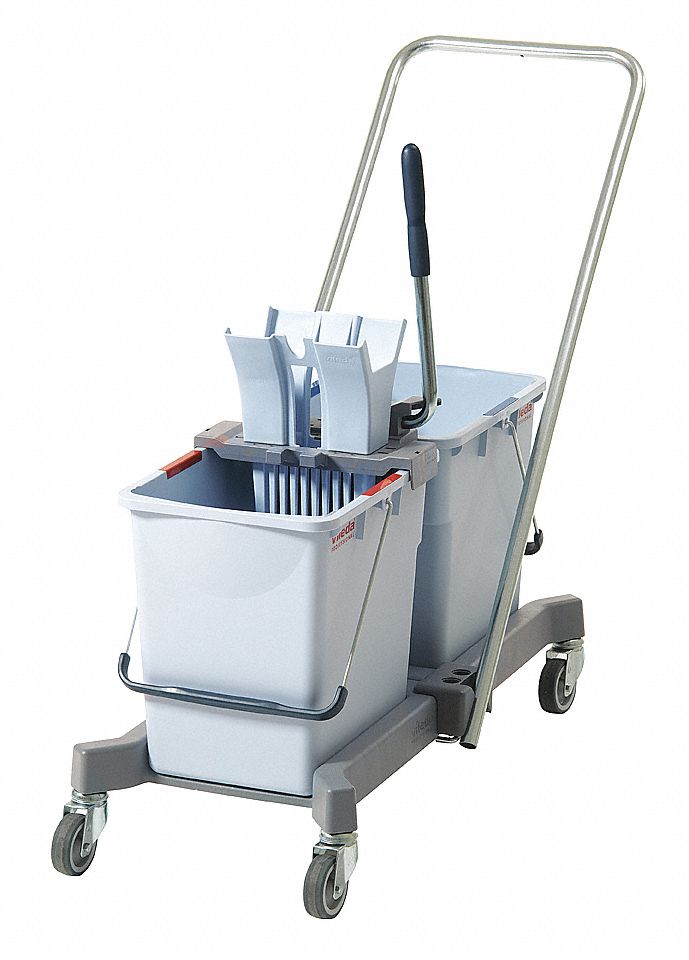 Carucior curatenie cu maner 2 x 25L - Vileda Professional