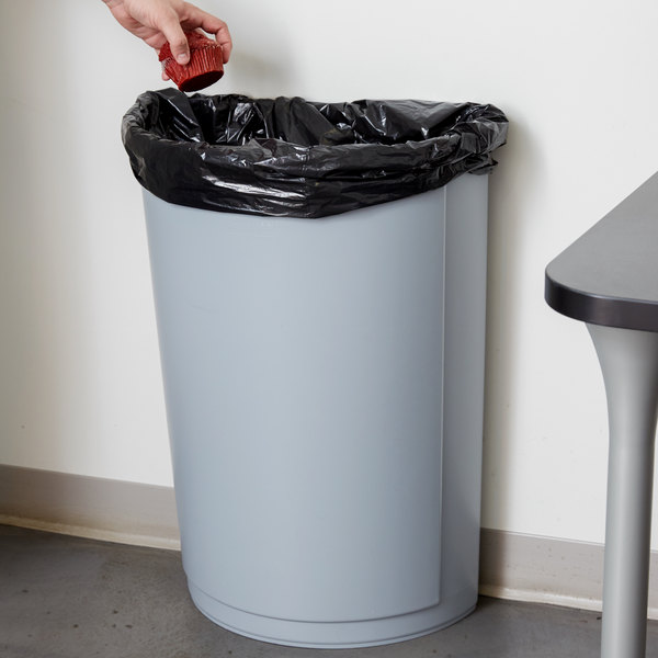 Container semi-rotund 79.5 L, gri - Rubbermaid 