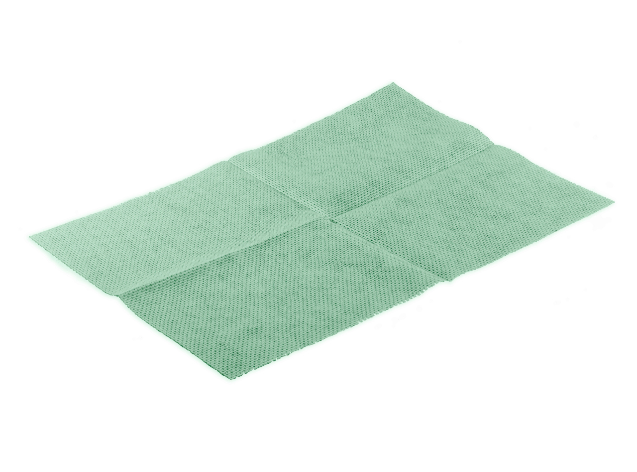 Set lavete Super HACCP albe verde 