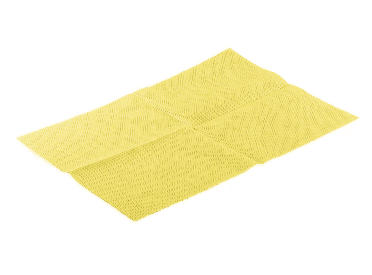 Set lavete Super HACCP albe galben 