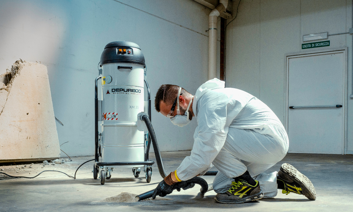 XM 35 Jet Clean  - Aspirator industrial, clasa de praf M - Depureco 