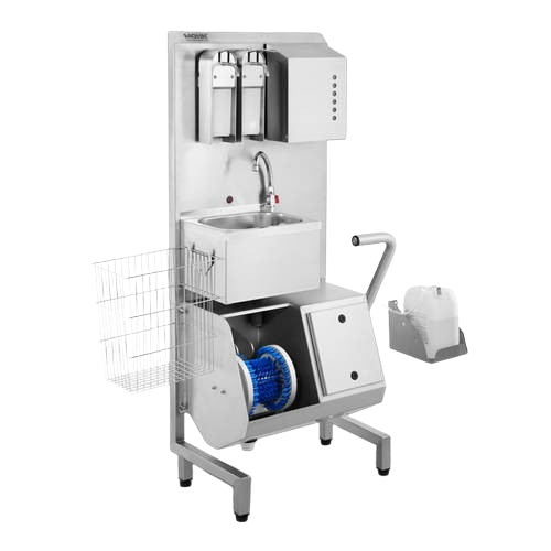 Statie/unitate igienizare Type EC-S, inox - Mohn