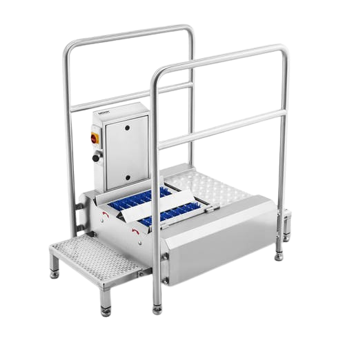 Statie igienizare incaltaminte Sole-Star Ecoline, inox - Mohn
