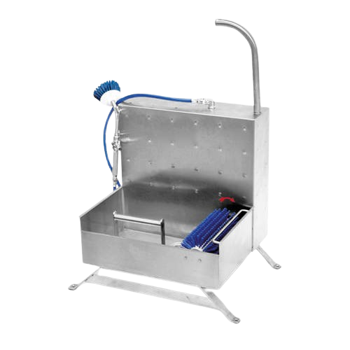 Statie igienizare incaltaminte Boot-Master Ecoline, inox - Mohn
