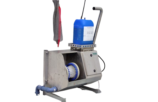 Statie igienizare incaltaminte Sole-Master Highline, inox - Mohn 