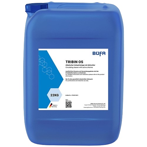 Tribin OS - Detergent alcalin clorinat nespumant, 22kg - Bufa