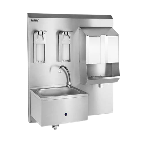 Statie/unitate igienizare Type HW-J, inox - Mohn