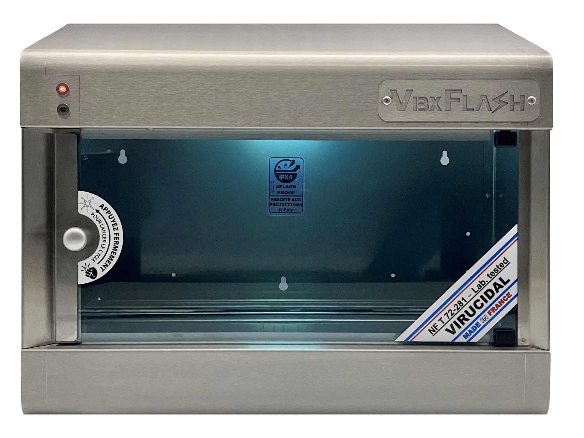 Cabinet dezinfectie automatizata virucida VBX FLASH, 1 x 25 W - BRC