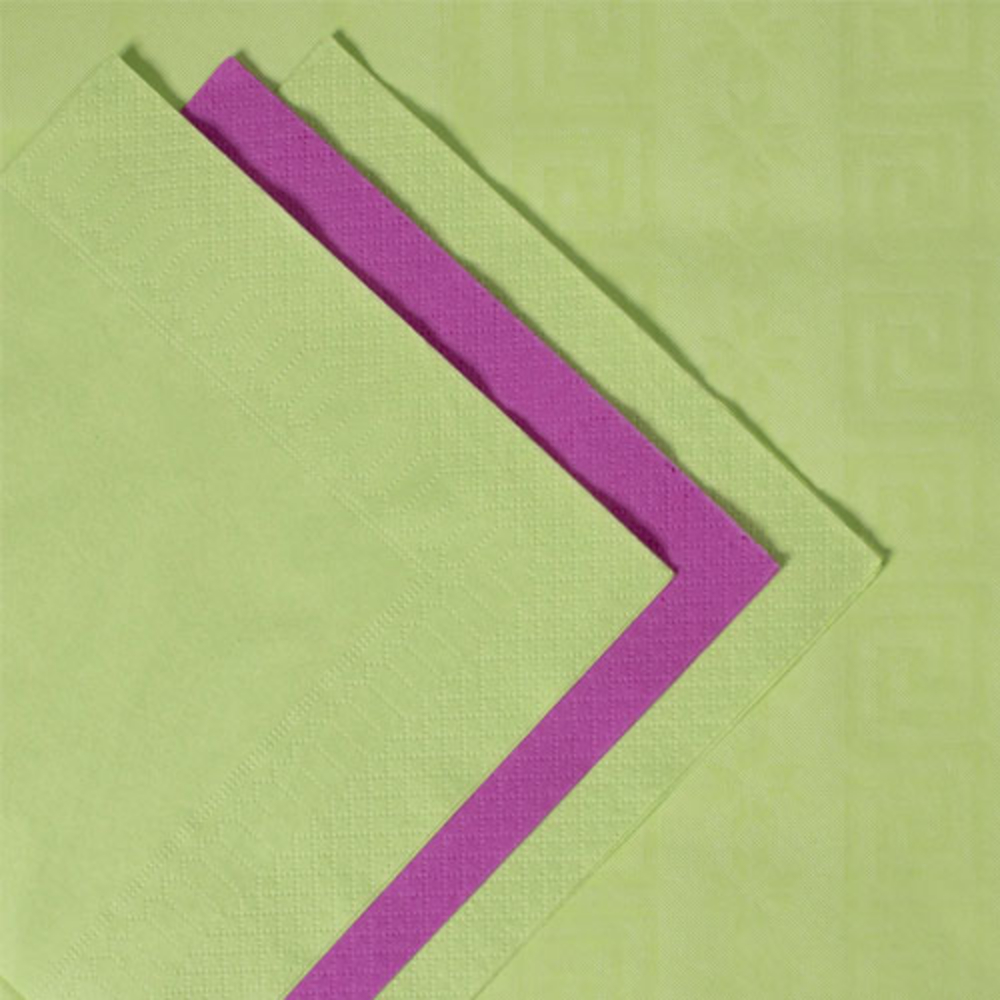 Servetele 33x33 cm 2 straturi, Smart Table - Fato verde bamboo