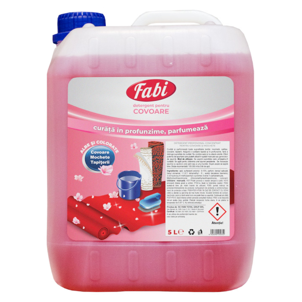 Detergent profesional pentru covor si mocheta - Fabi