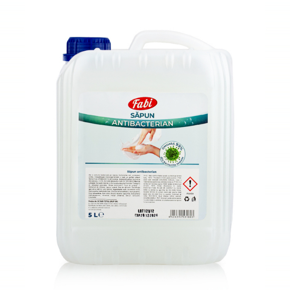 Sapun lichid antibacterian -  Fabi