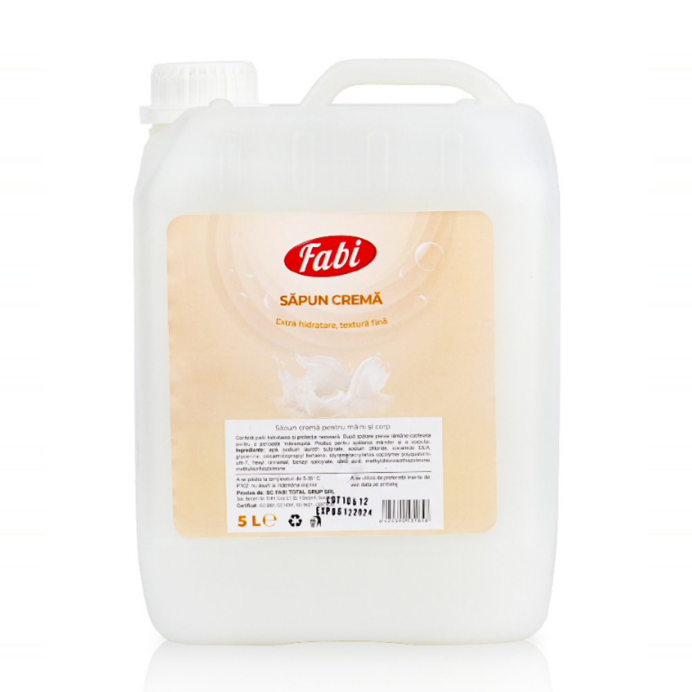 Sapun lichid crema, 5 L - Fabi
