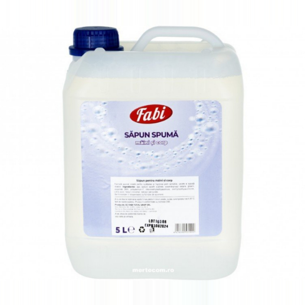 Sapun spuma, 5 L - Fabi