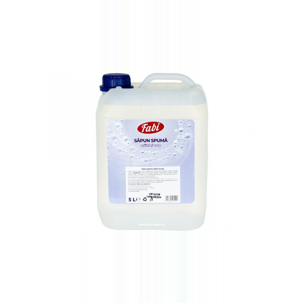 Sapun spuma, 5 L - Fabi