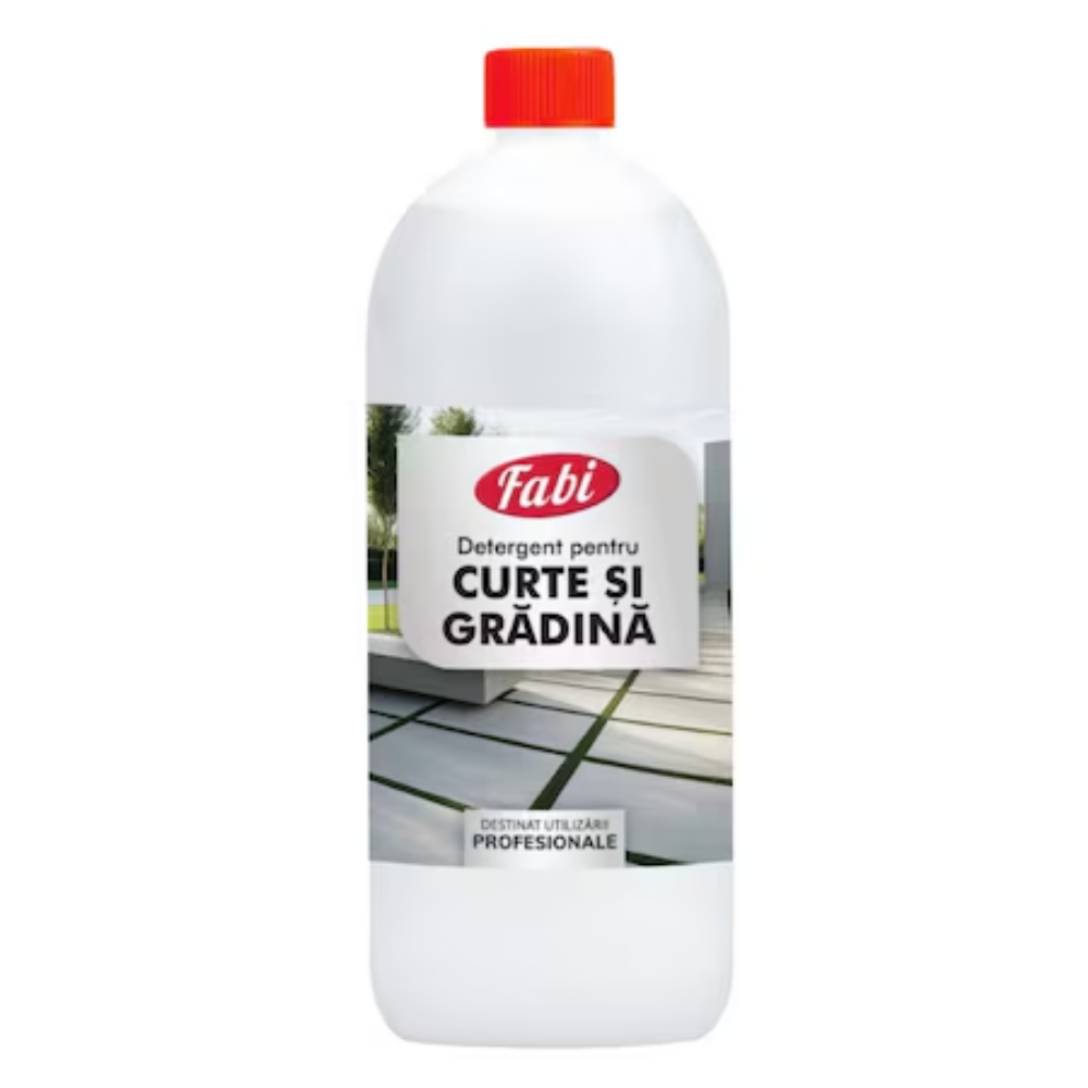 Detergent pentru curte si gradina, indeparteaza lichenii si algele - Fabi