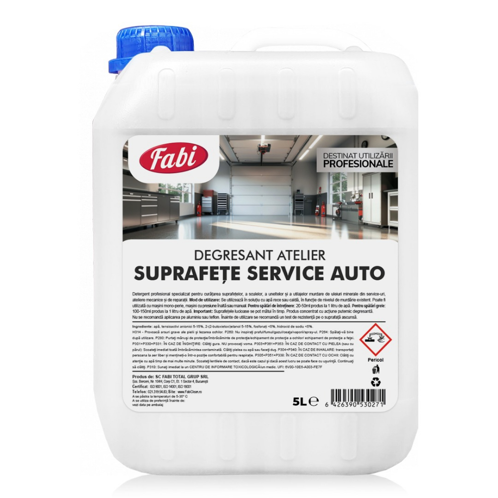 Degresant service auto, 5 L - Fabi