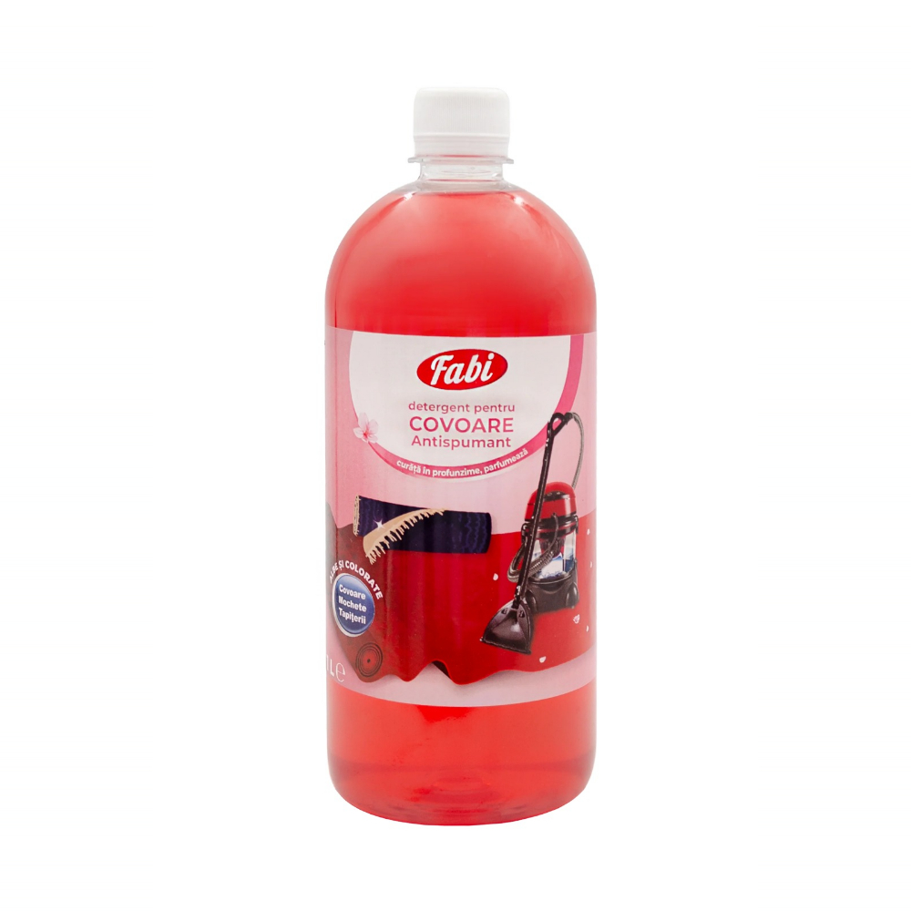 Detergent profesional pentru covor si mocheta, 1 L - Fabi