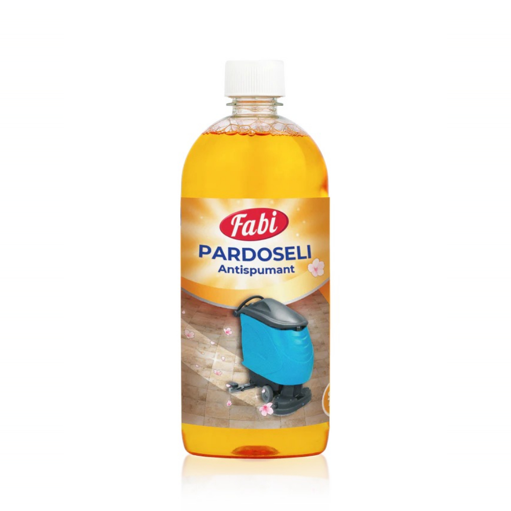 Detergent dezinfectant pentru pardoseli antispumant, 1 L - Fabi