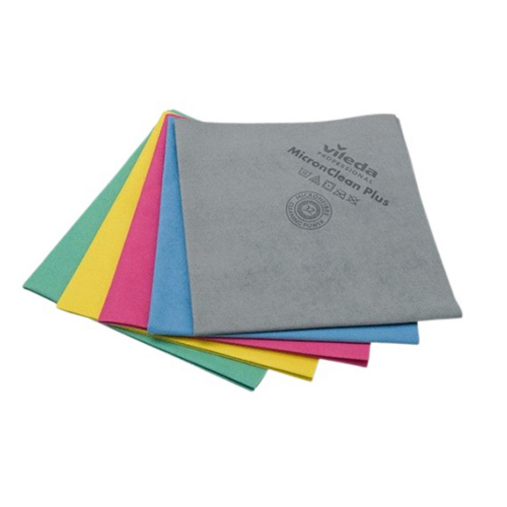 Laveta MicroClean Plus, 45 x 40 cm - Vileda Professional rosu 