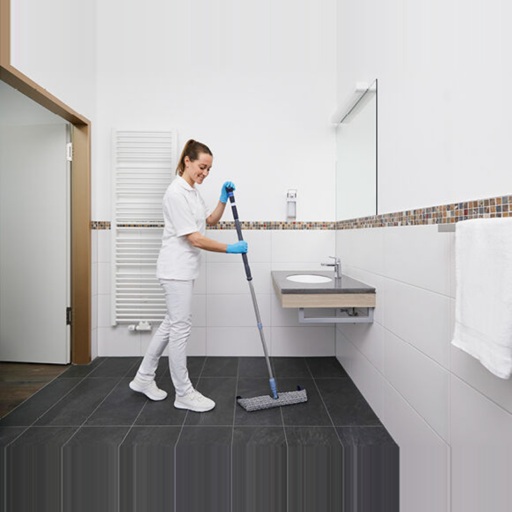 Mop plat microfibra Swep Duo rMicroPlus Pro, 50 cm, gri - Vileda Professional