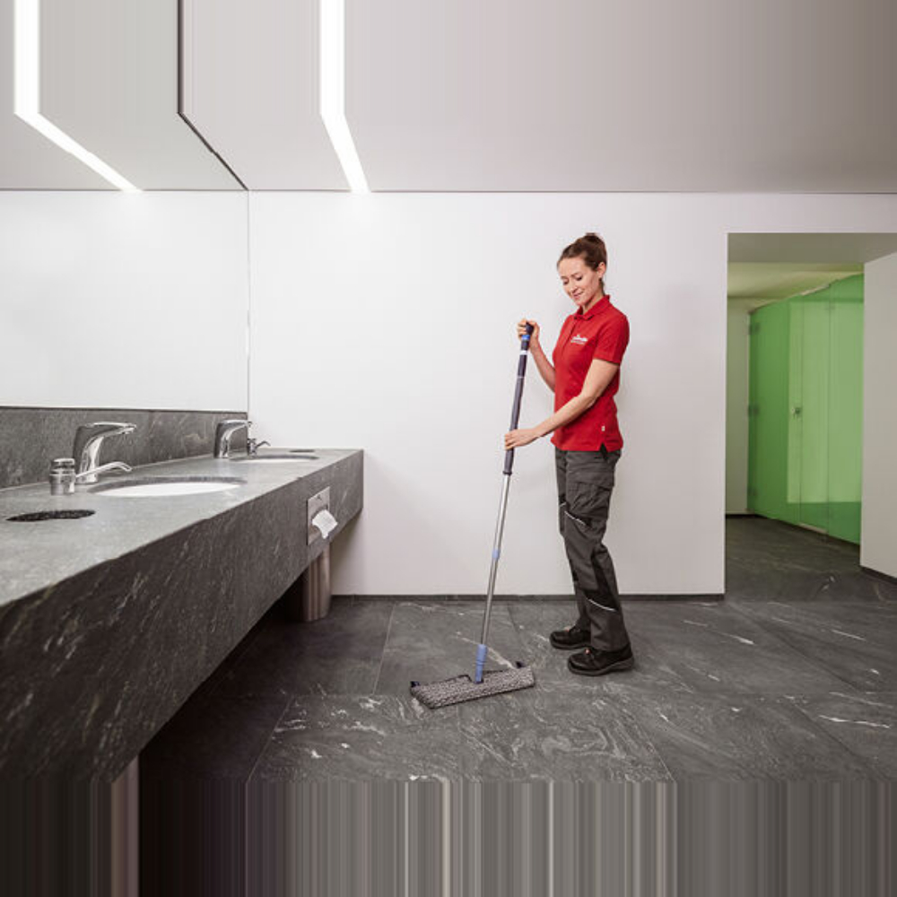 Mop plat microfibra Swep Duo rMicroPlus Pro, 50 cm, gri - Vileda Professional