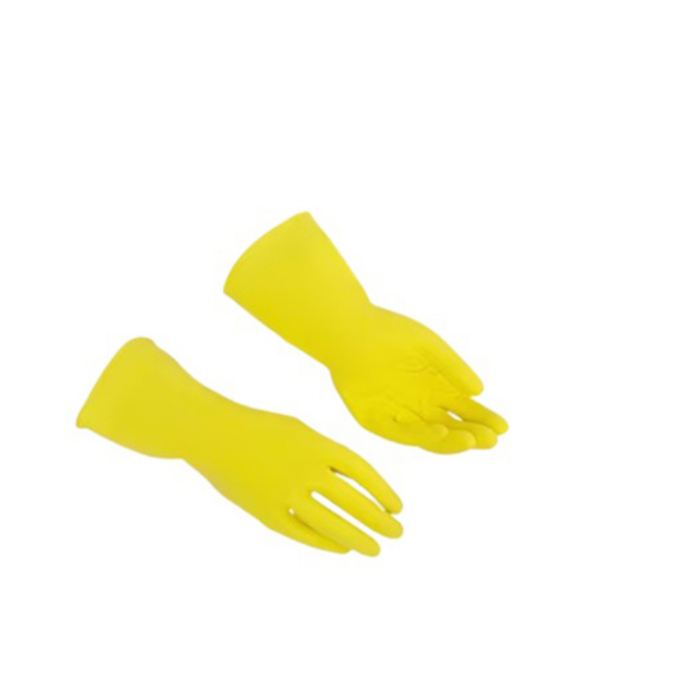 Manusi din latex pentru curatenie Contract, galben - Vileda Professional l