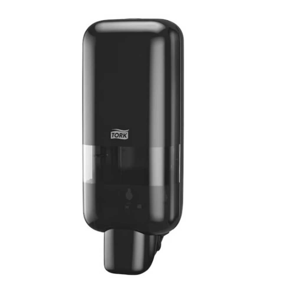 Dispenser sapun si dezinfectant, 1000 ml, sistem S4, alb, Tork negru 