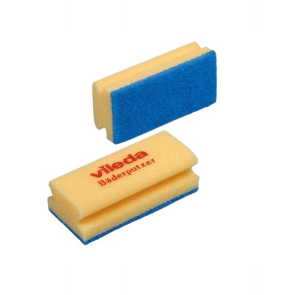 Burete abraziv Soft, 7 x 15 cm, albastru, (10 bucati/set)  - Vileda Professional