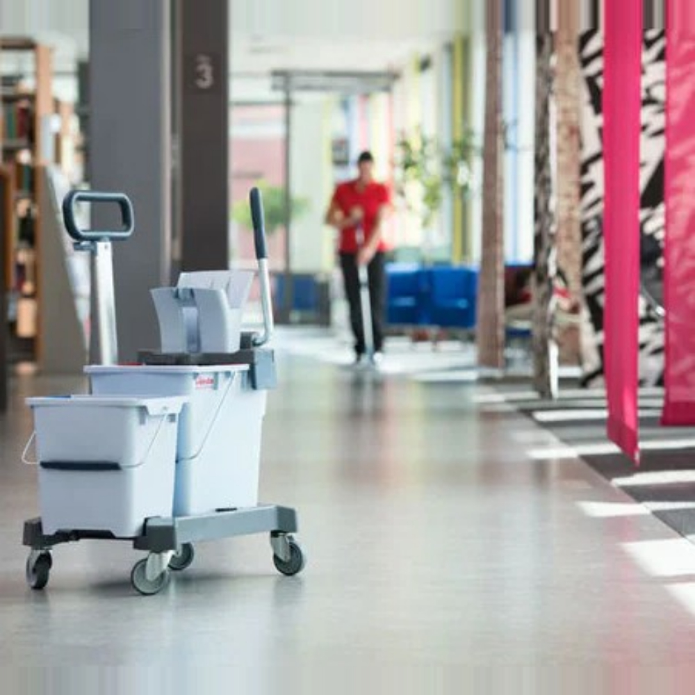 Kit carucior Ready To Go, 25 L, gri - Vileda Professional