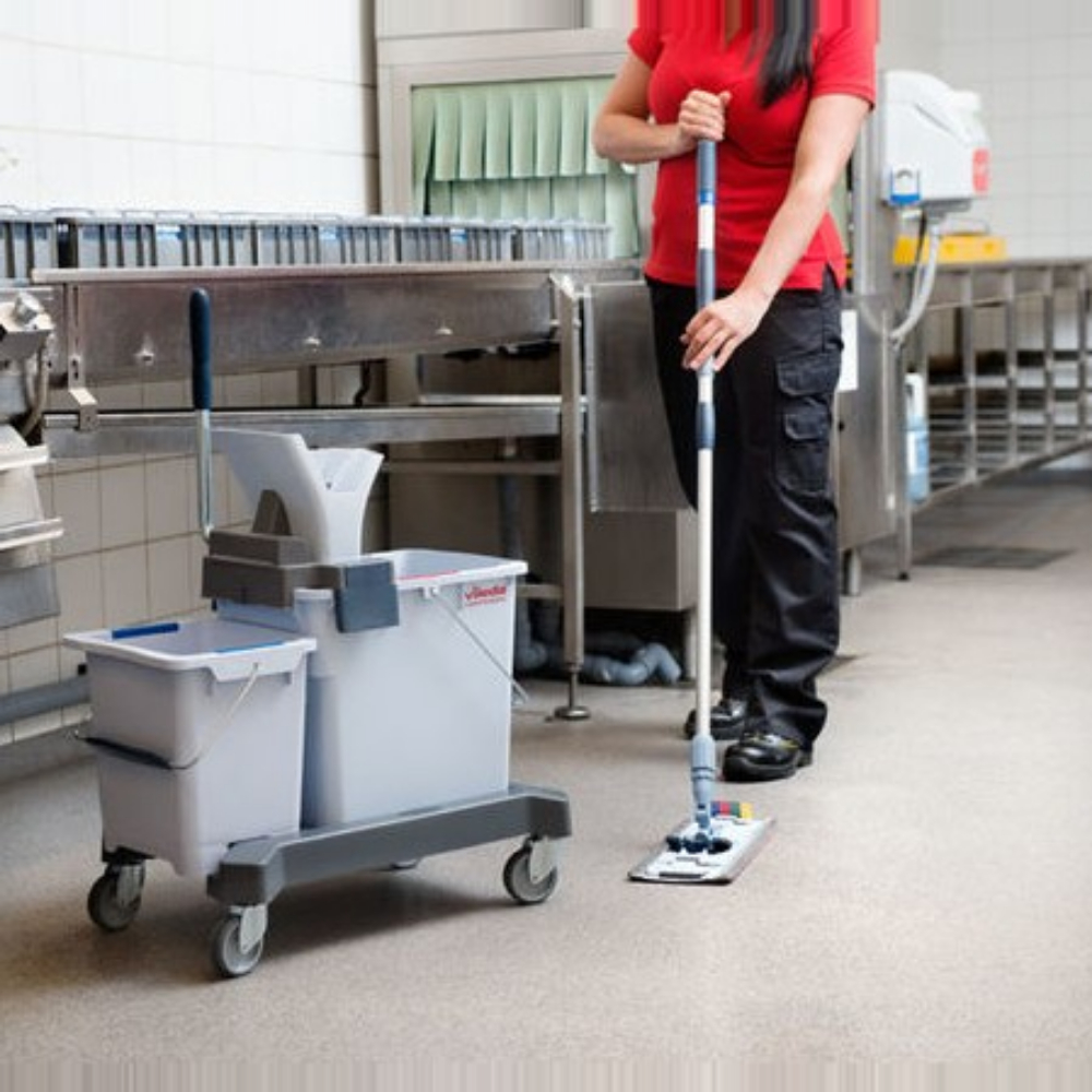 Kit carucior Ready To Go, 25 L, gri - Vileda Professional