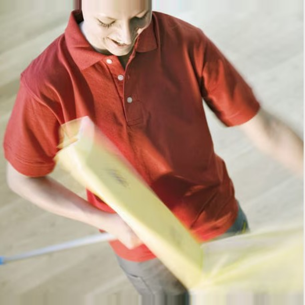 Mop plat unica folosinta Standard, 60 x 24 cm, roz - Vileda Professional