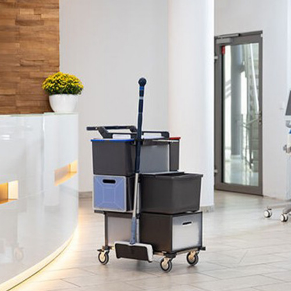 Carucior curatenie Shopster Des Tub - Vileda